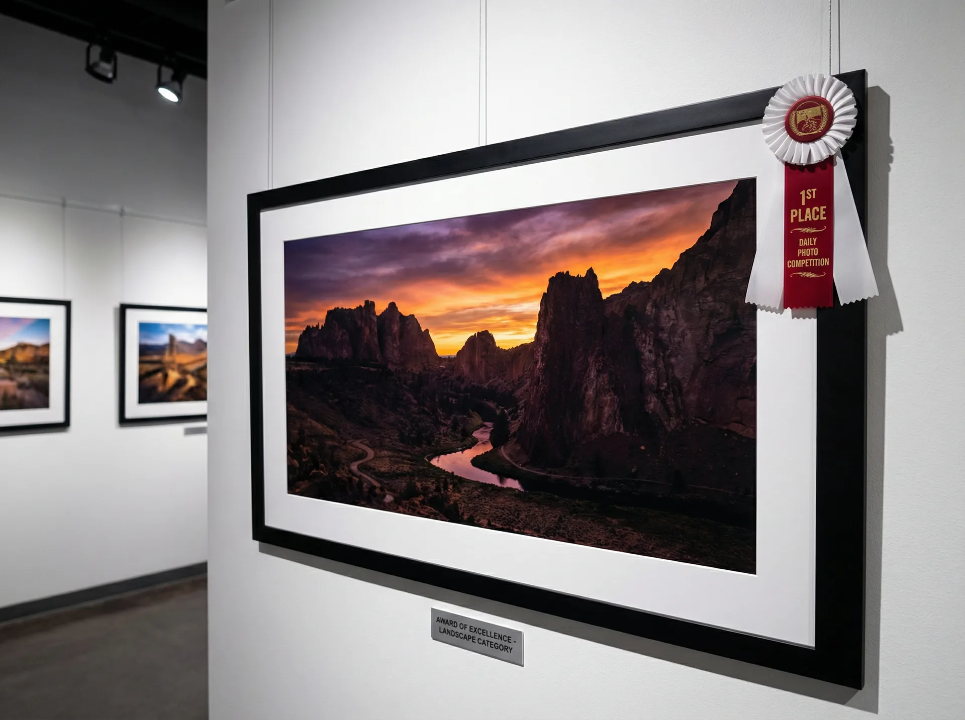 吃瓜大赛 冠军作品 - 山河落日风光摄影