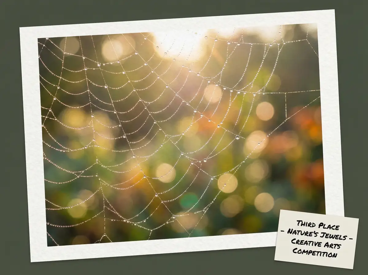 吃瓜大赛 季军作品 - 晨露微光自然微距